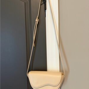 Cream Crossbody Shoulder Bag